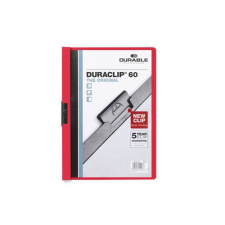 Clip-mappa Durable Duraclip A/4 60 lapig piros mappa