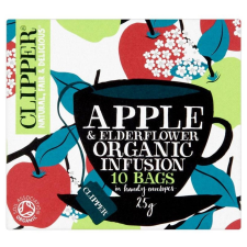 Clipper bio Koffeinmentes alma-bodza tea, 10 filter tea