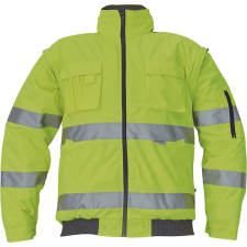 CLOVELLY PILOT dzseki HV sárga 2XL láthatósági ruházat