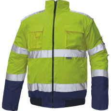  CLOVELLY PILOT dzseki HV sárga/navy XL