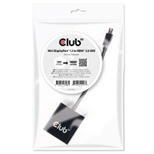 CLUB3D ADA Club3D MINI DISPLAY PORT 1.2 MALE TO HDMI 2.0 FEMALE 4K 60HZ UHD/ 3D ACTIVE ADAPTER kábel és adapter