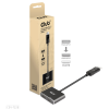 CLUB3D DisplayPort 1.4 HDMI + DisplayPort Átalakító Fekete 20cm CSV-7220