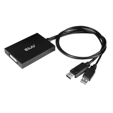 CLUB3D DisplayPort to Dual Link DVI-D Active Adapter kábel és adapter