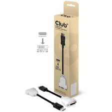 CLUB3D DisplayPort to DVI-D Single-Link Passive Adapter kábel és adapter