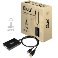 CLUB3D Mini Displayport - DVI-D Dual-Link active adapter kábel és adapter
