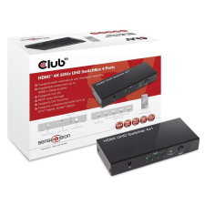 CLUB3D SenseVision HDMI 2.0 UHD 4 port Switchbox hub és switch