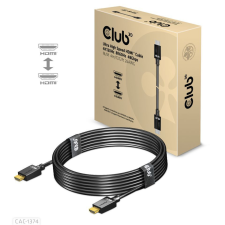 CLUB3D Ultra High Speed HDMI cable 4m Black kábel és adapter