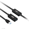 CLUB3D USB 3.2 Active Repeater cable 15m Black