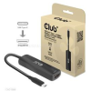 CLUB3D USB Gen2 Type-C to HDMI 8K60Hz or 4K120Hz HDR10+ with DSC1.2 with Power Delivery 3.0 Active Adapter M/F (CAC-1588)