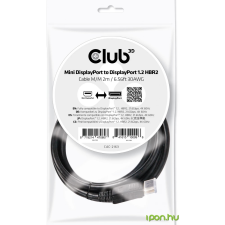 Club 3D CLUB3D Mini Displayport - Displayport 2m kábel (CAC-2163) kábel és adapter