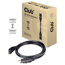 Club 3D Kábel - CAC-1360 (HDMI 2.0 4K60Hz 360° forgatható, 2m) kábel és adapter