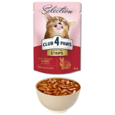 CLUB 4 PAWS selection macskaeledel nyúl szószban 12x85g macskaeledel