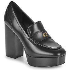 Coach Félcipők ILYSE LEATHER PLATFORM LOAFER Fekete 40