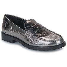 Coach Mokkaszínek JOCELYN CRINKLE METALLIC LOAFER Szürke 39 1/2 női cipő