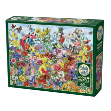 Cobble Hill 1000 db-os puzzle - Butterfly Garden (40085) puzzle, kirakós