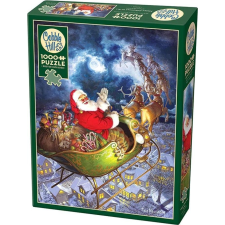 Cobble Hill 1000 db-os Puzzle - Merry Christmas To All (40206) (0625012402064) puzzle, kirakós