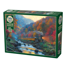 Cobble Hill 1000 db-os puzzle - Smoky Train (40161) puzzle, kirakós