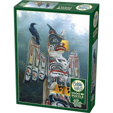 Cobble Hill 1000 db-os Puzzle - Totem Pole In The Mist (40169) (0625012401692) puzzle, kirakós