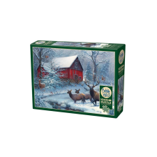 Cobble Hill 1000 db-os puzzle - Winter Magic (40128) puzzle, kirakós