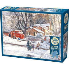 Cobble Hill 500 db-os Puzzle - Big Game Tomorrow (45036) (0625012450362) puzzle, kirakós