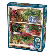Cobble Hill 500 db-os puzzle - Flower Cupboard (45034) puzzle, kirakós