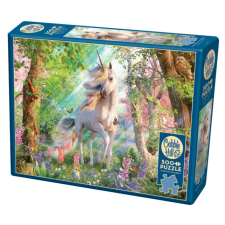 Cobble Hill 500 db-os puzzle - Unicorn in the Woods (85084) puzzle, kirakós