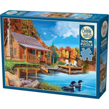 Cobble Hill Cobble 45067 Hill 500 db Puzzle - Loon Lake (0625012450676) puzzle, kirakós