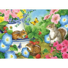 Cobble Hill családi puzzle Chippy Chappies 350 darabos puzzle, kirakós