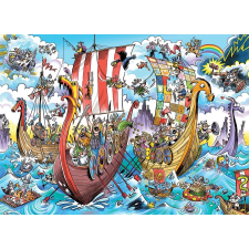 Cobble Hill családi puzzle - viking kaland 350 darab puzzle, kirakós