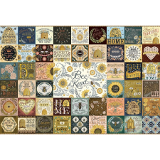 COBBLE HILL Puzzle Kedves méhek 2000 darabos puzzle, kirakós