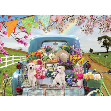 Cobble Hill tavaszi szállítás puzzle 500 darabos puzzle, kirakós