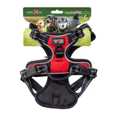  COBBYS PET Hám S 40-55 x 2,0cm piros nyakörv, póráz, hám kutyáknak