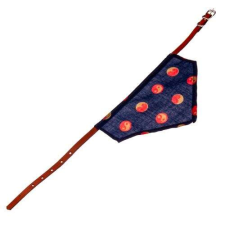  COBBYS PET Valódi bőr nyakörv kendővel 15mm/55cm MINTA -3 nyakörv, póráz, hám kutyáknak