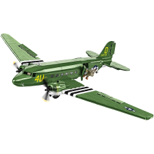 Cobi 5743 Douglas C-47 Skytrain Dakota repülőgép 896 darabos Építőjáték (COBI-5743) kreatív és készségfejlesztő