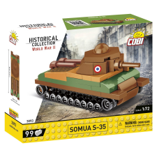 Cobi Blocks Somua S-35 Tank 99 darabos építőkészlet barkácsolás, építés