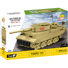 Cobi Blocks Tiger I 131 tank modell (1:72) (3095) autópálya és játékautó