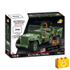 Cobi COBI 2804 – Jeep Willys MB utánfutóval – Executive Edition építőjáték – 100% kompatibilis minden más kedvelt márkával