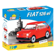 Cobi : Fiat 126p el Autó Műanyag Modell (1:35) (24531) autópálya és játékautó