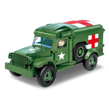 Cobi HC WWII mentőautó műanyag modell (1:35) (2257) autópálya és játékautó