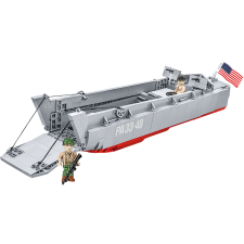 Cobi LCVP Higgins Csónak 715 darabos építő készlet barkácsolás, építés