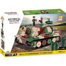 Cobi Sturmmorser Sturmtiger Tank 1100 darabos készlet (2585) oktatójáték