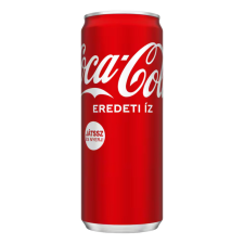 Coca-Cola szénsavas üdítőital 330ml üdítő, ásványviz, gyümölcslé