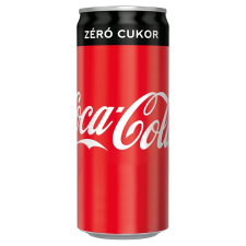 Coca cola Üdítőital 0,33l Coca Cola Zero 24 db/csom üdítő, ásványviz, gyümölcslé