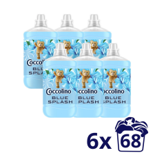 COCCOLINO Blue Splash öblítőkoncentrátum 6x1700 ml (408 mosás) tisztító- és takarítószer, higiénia