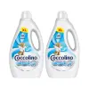COCCOLINO Care White mosógél fehér ruhákhoz 2x2,72 liter (136 mosás)