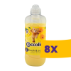 COCCOLINO Fresh &amp; Soft öblítő koncentrátum Happy Yellow 975ml - 39 mosás (Karton - 8 db)