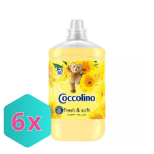  Coccolino öblítő 1,7L happy yellow KARTON -6 db tisztító- és takarítószer, higiénia