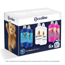 COCCOLINO Perfume &amp; Care öblítőválogatás (6x1275 ml) tisztító- és takarítószer, higiénia
