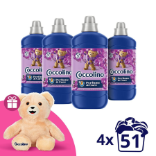 COCCOLINO Purple Orchid & Blueberries öblítőkoncentrátum 4x1275 ml (204 mosás) tisztító- és takarítószer, higiénia