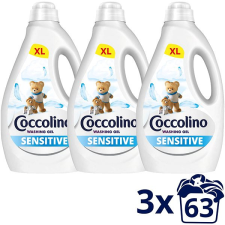 COCCOLINO Sensitive 3 × 2,52 l (189 mosás) tisztító- és takarítószer, higiénia